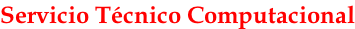 Servicio Técnico Computacional